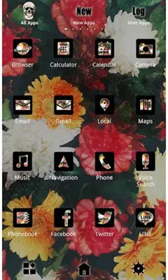 Flower Skull android App screenshot 2