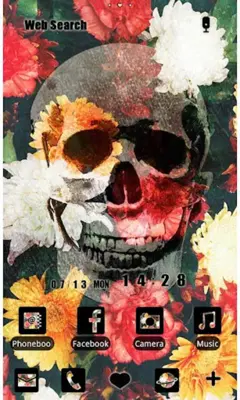 Flower Skull android App screenshot 3